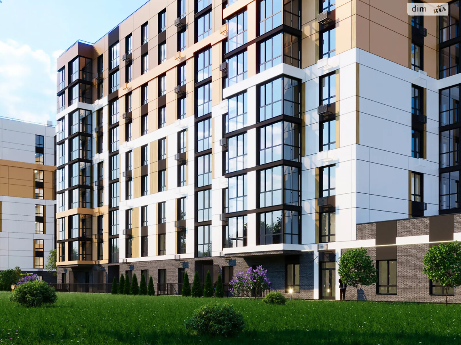 Продается 1-комнатная квартира 42.01 кв. м в Липинах, ул. Окружная, 48 - фото 1