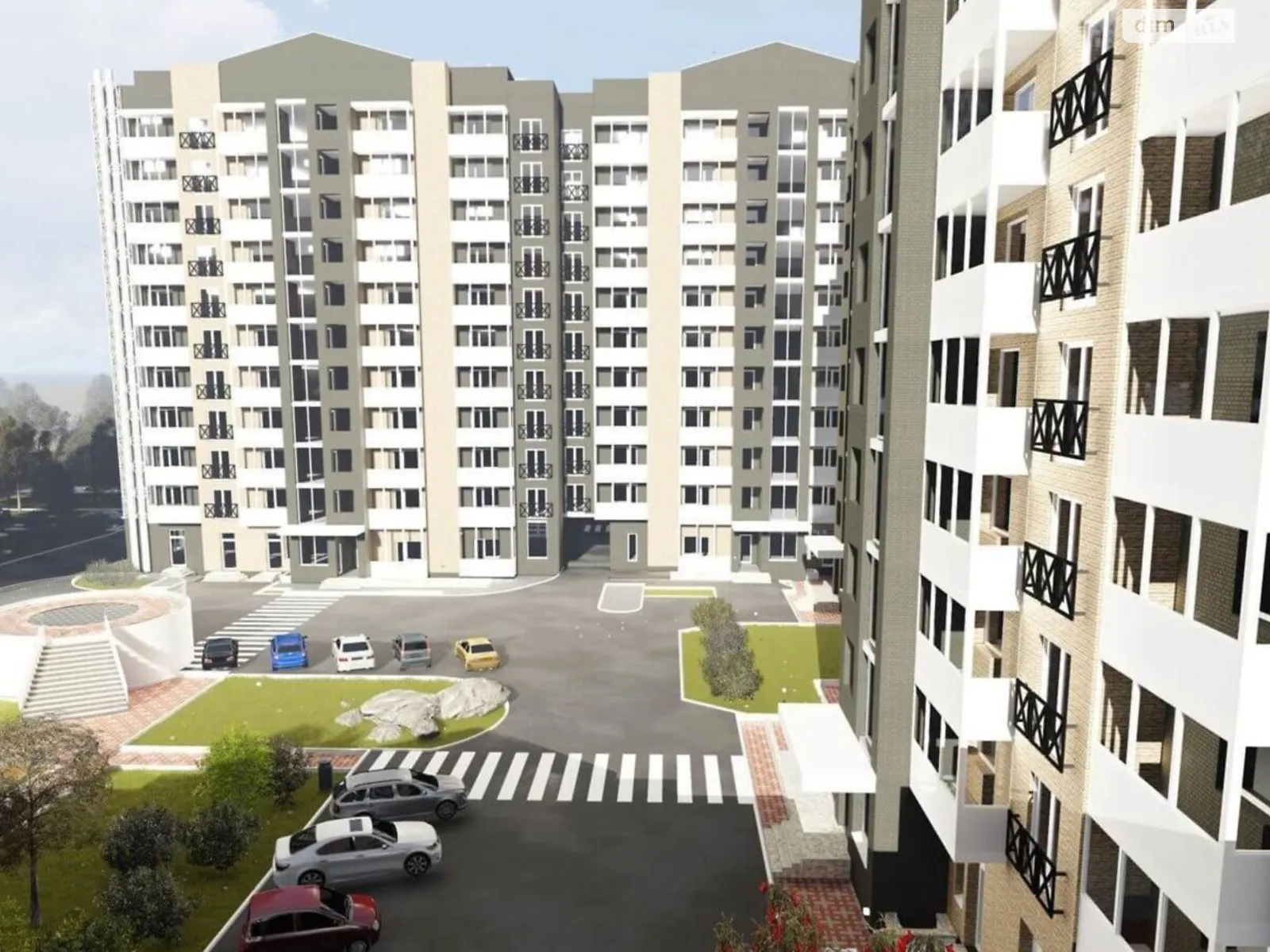 Продається 1-кімнатна квартира 49.5 кв. м у Черкасах, вул. Байди-Вишневецького, 68 - фото 1