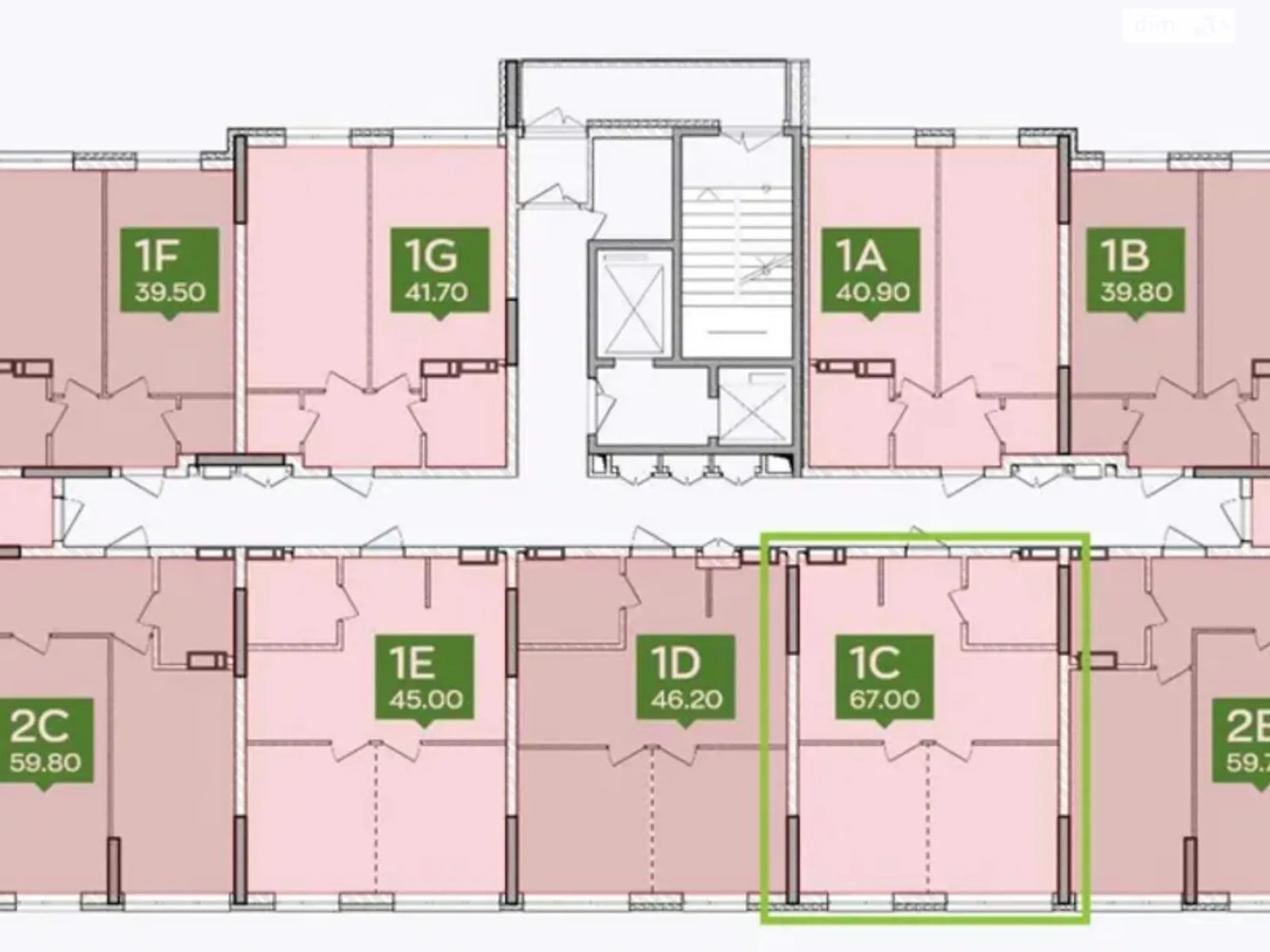 Продается 2-комнатная квартира 46 кв. м в Ирпене, ул. Университетская(Карла Маркса), 3/14 - фото 1