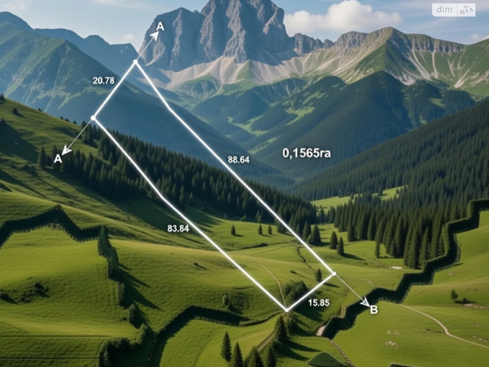 Продается земельный участок 15.65 соток в Львовской области, цена: 21400 $ - фото 1
