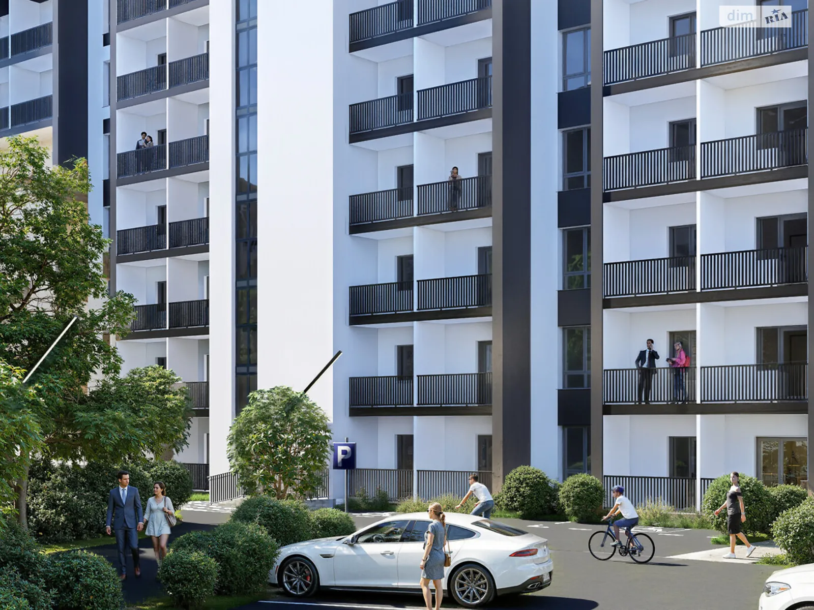 Продается 2-комнатная квартира 53.02 кв. м в Хмельницком, ул. Коновальца Евгения, 1 - фото 1