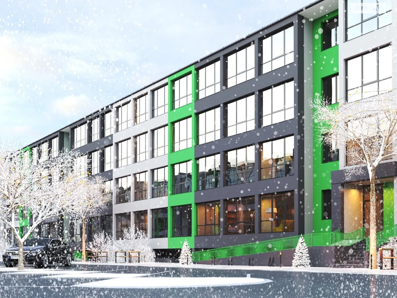 Продается 2-комнатная квартира 71.68 кв. м в Житомире, ул. Жуйка, 28 - фото 1