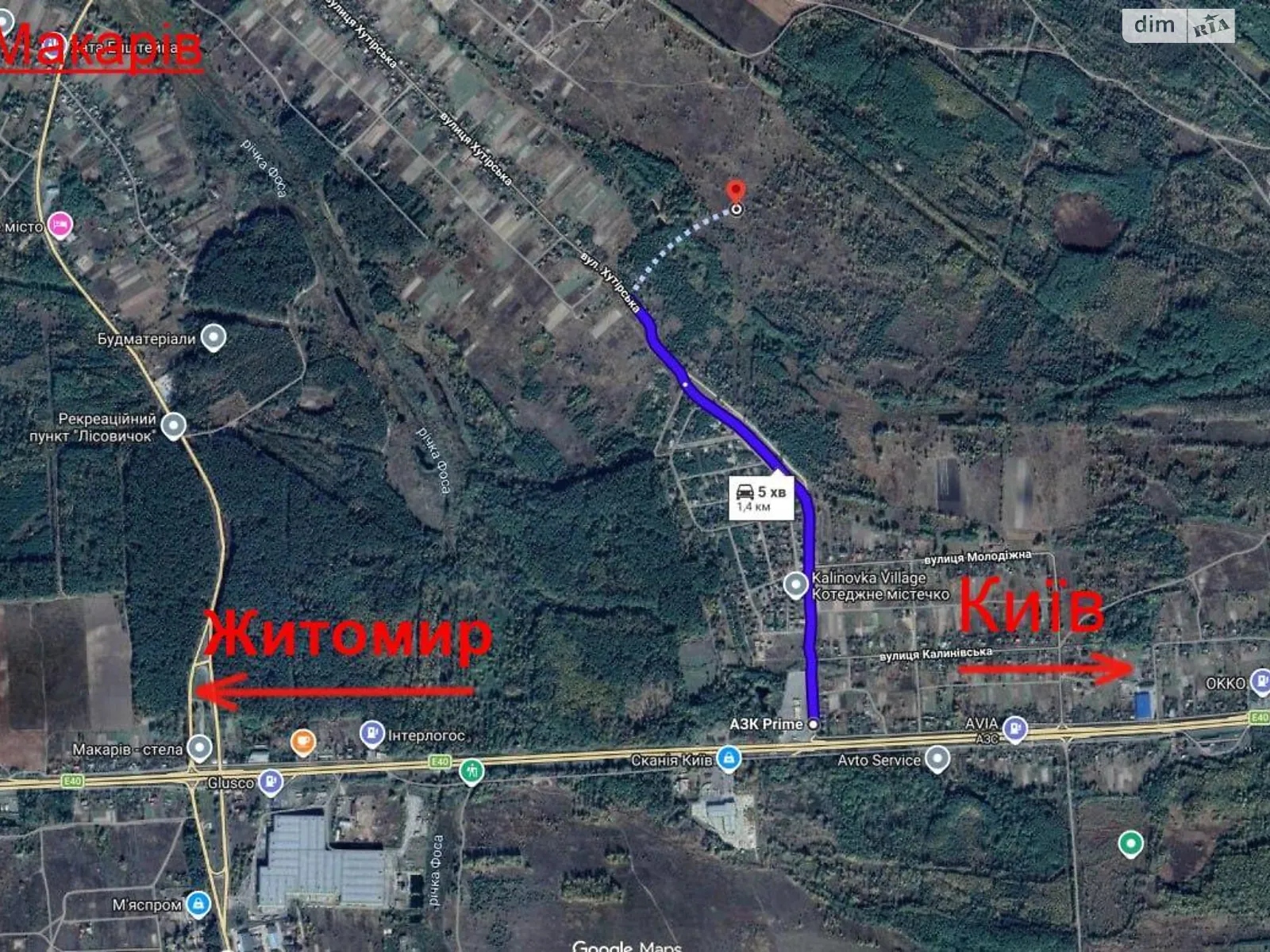 Продается земельный участок 370 соток в Киевской области, цена: 18500 $ - фото 1