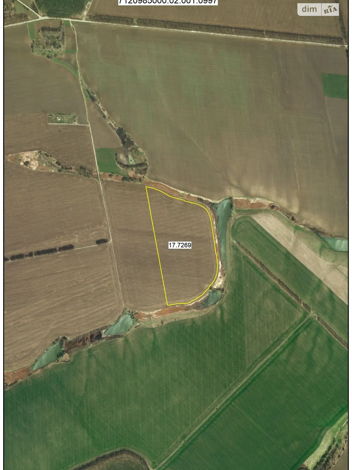 Сдается в аренду земельный участок 17.7269 соток в Черкасской области, цена: 75860 грн - фото 1