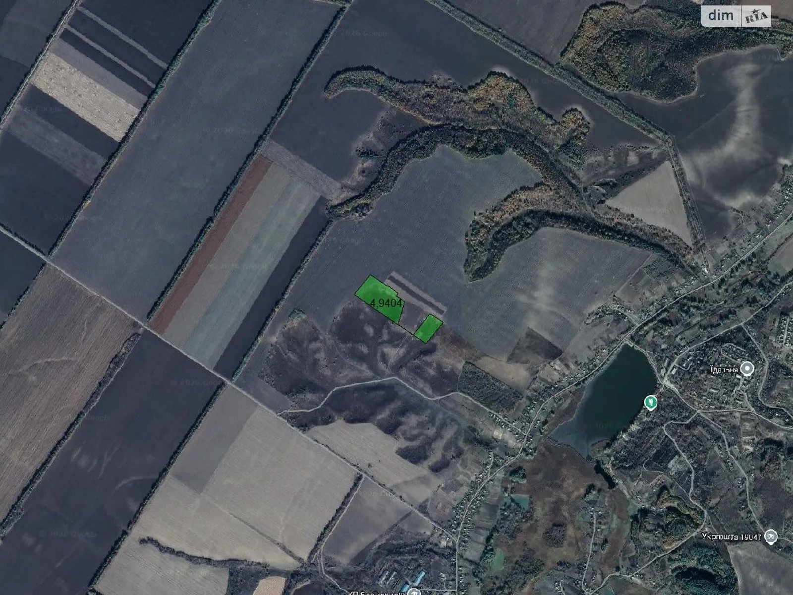 Сдается в аренду земельный участок 4.9404 соток в Черкасской области, цена: 3445 грн - фото 1