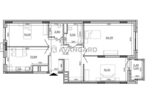 Продаж квартири, Львів, р‑н. Підзамче, Промислова вулиця, буд. 50/52, кв. 56