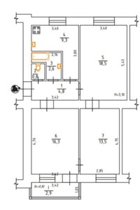 Продаж квартири, Київ, р‑н. Нова забудова, ст.м. Олімпійська, Велика Васильківська вулиця, буд. 84