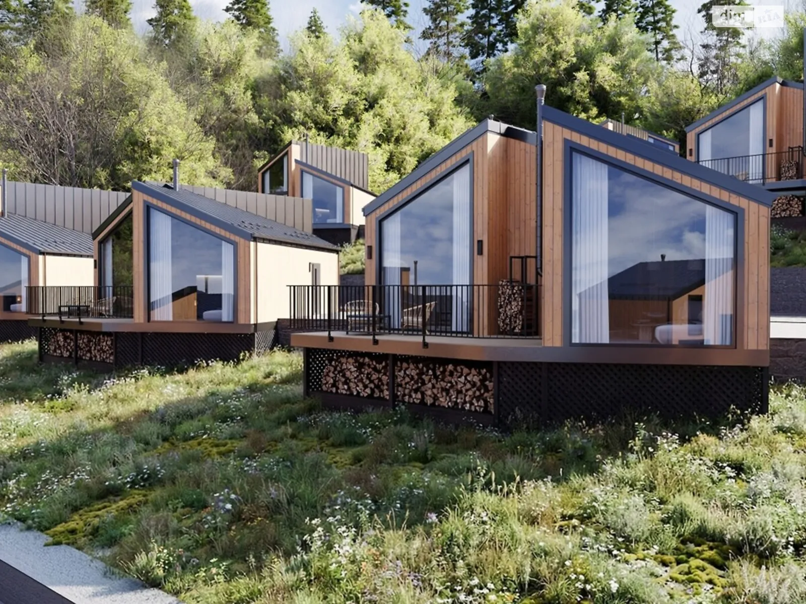 Продается дом на 2 этажа 100 кв. м с бассейном, цена: 230000 $ - фото 1