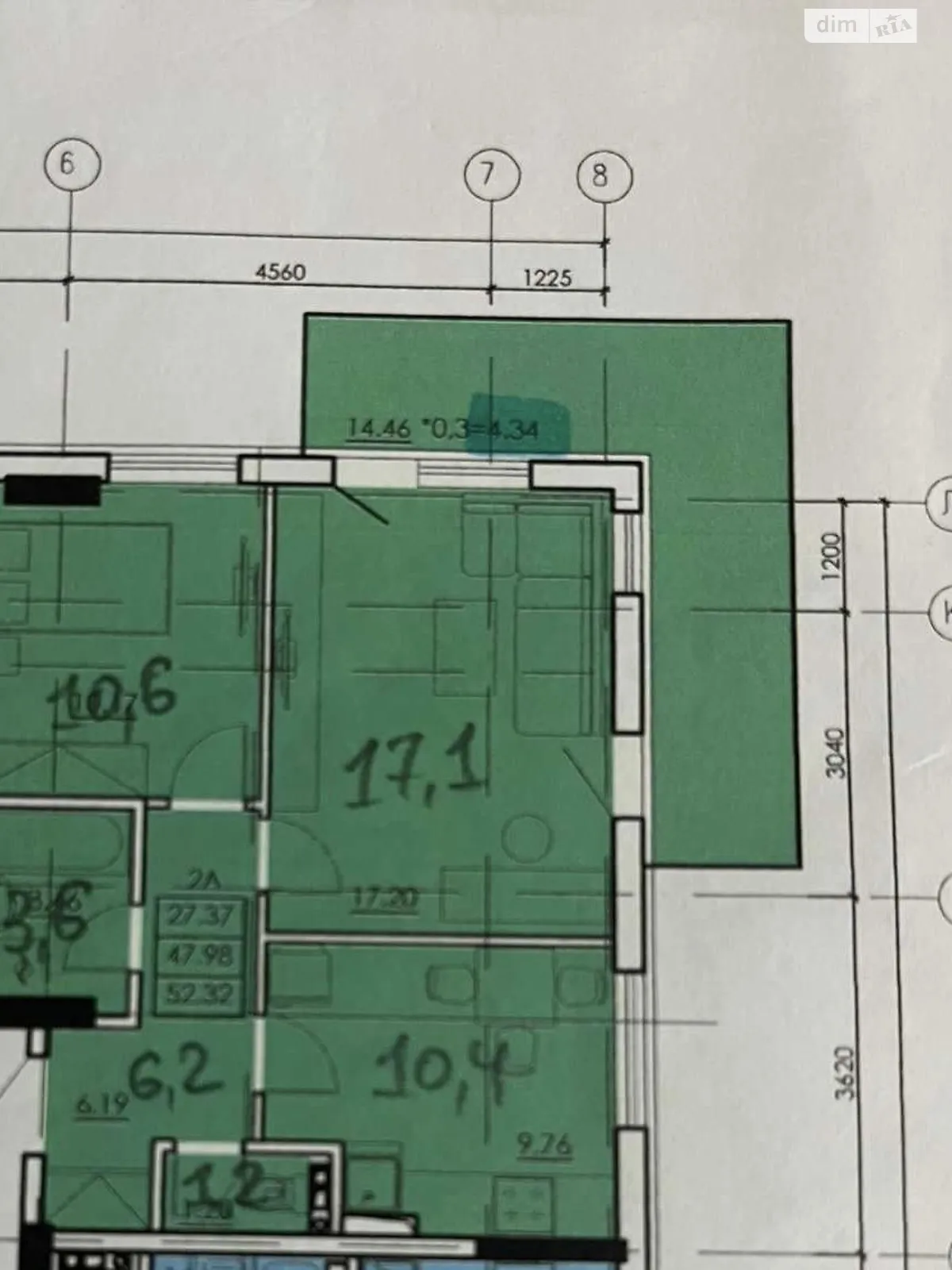 Продается 2-комнатная квартира 54 кв. м в Крыжановка, ул. Академика Сахарова, 11 - фото 1