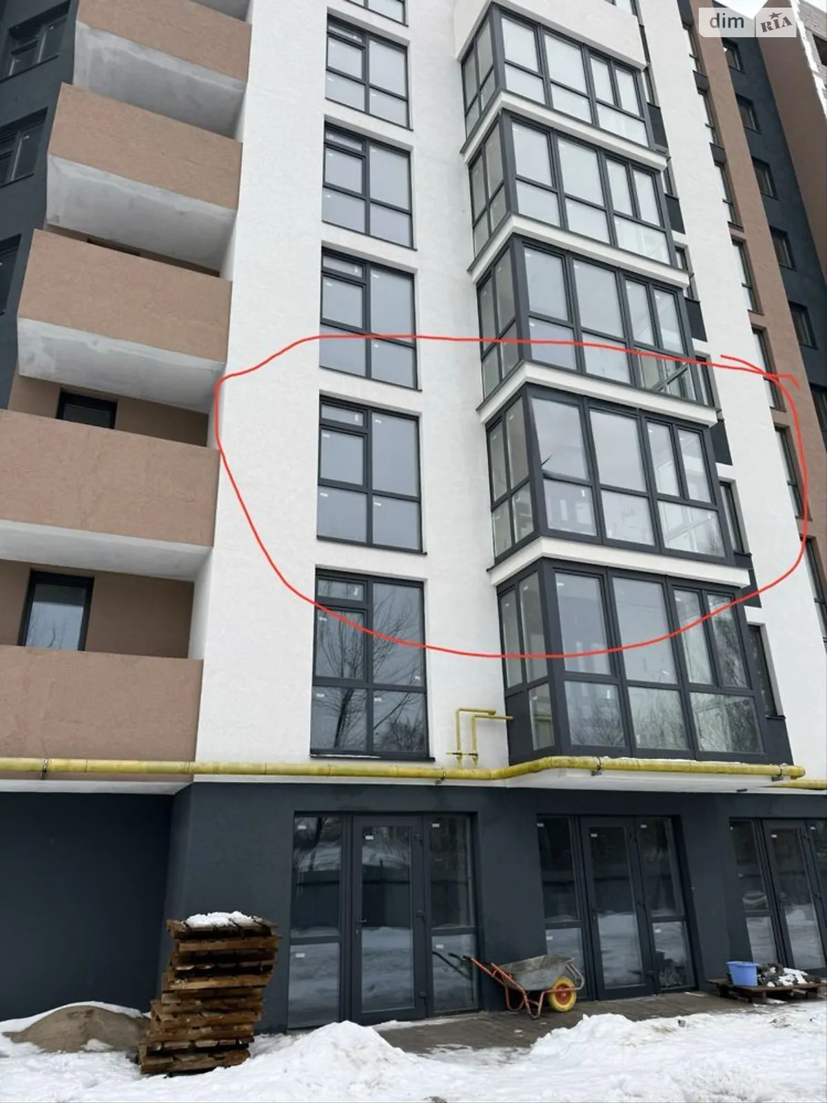 Продается 1-комнатная квартира 47 кв. м в Хмельницком, ул. Трудовая, 6Д - фото 1