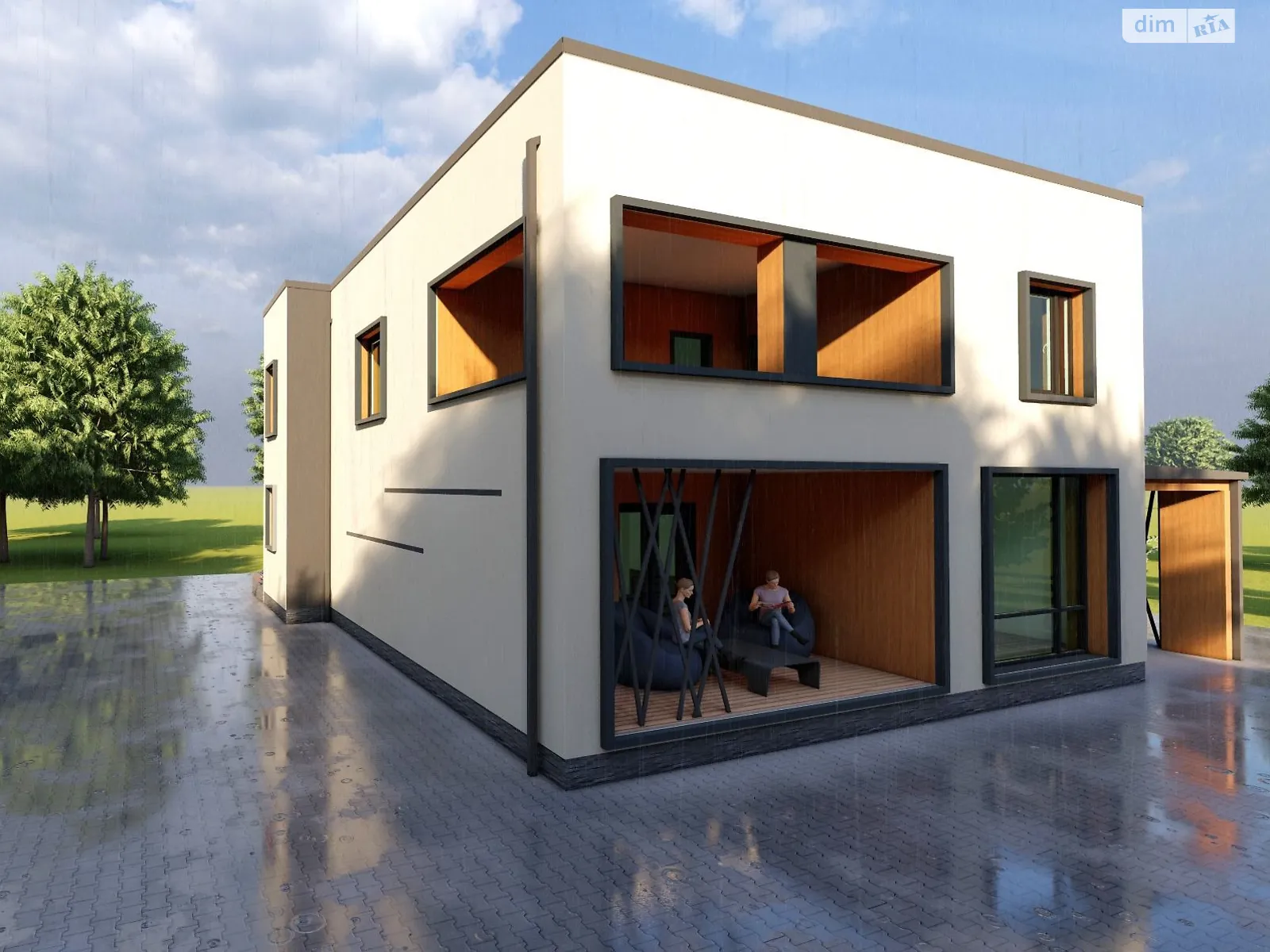 Продается дом на 2 этажа 200 кв. м с участком, цена: 99800 $ - фото 1