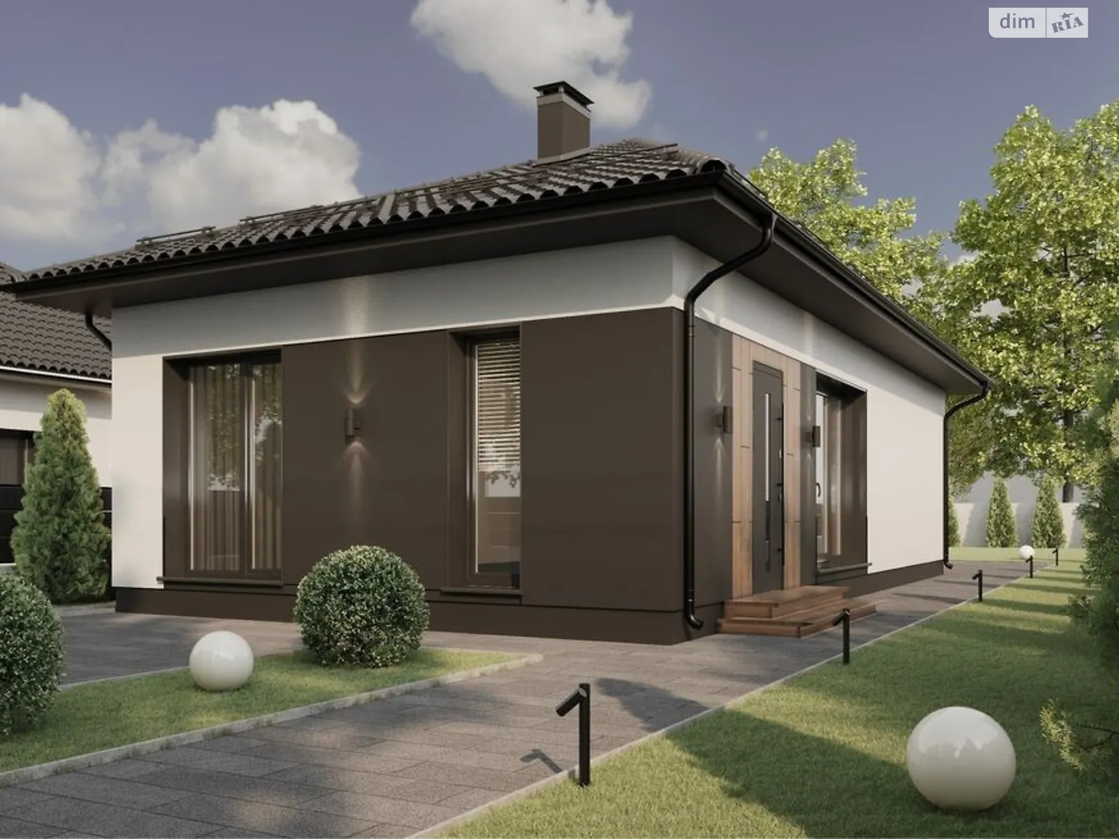 Продается одноэтажный дом 80.2 кв. м с гаражом, цена: 74000 $ - фото 1