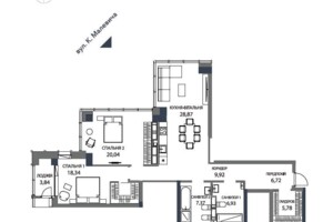 Продажа квартиры, Киев, р‑н. Черепанова гора, ст.м. Дворец Украина, Антоновича (Горького) улица, дом 136