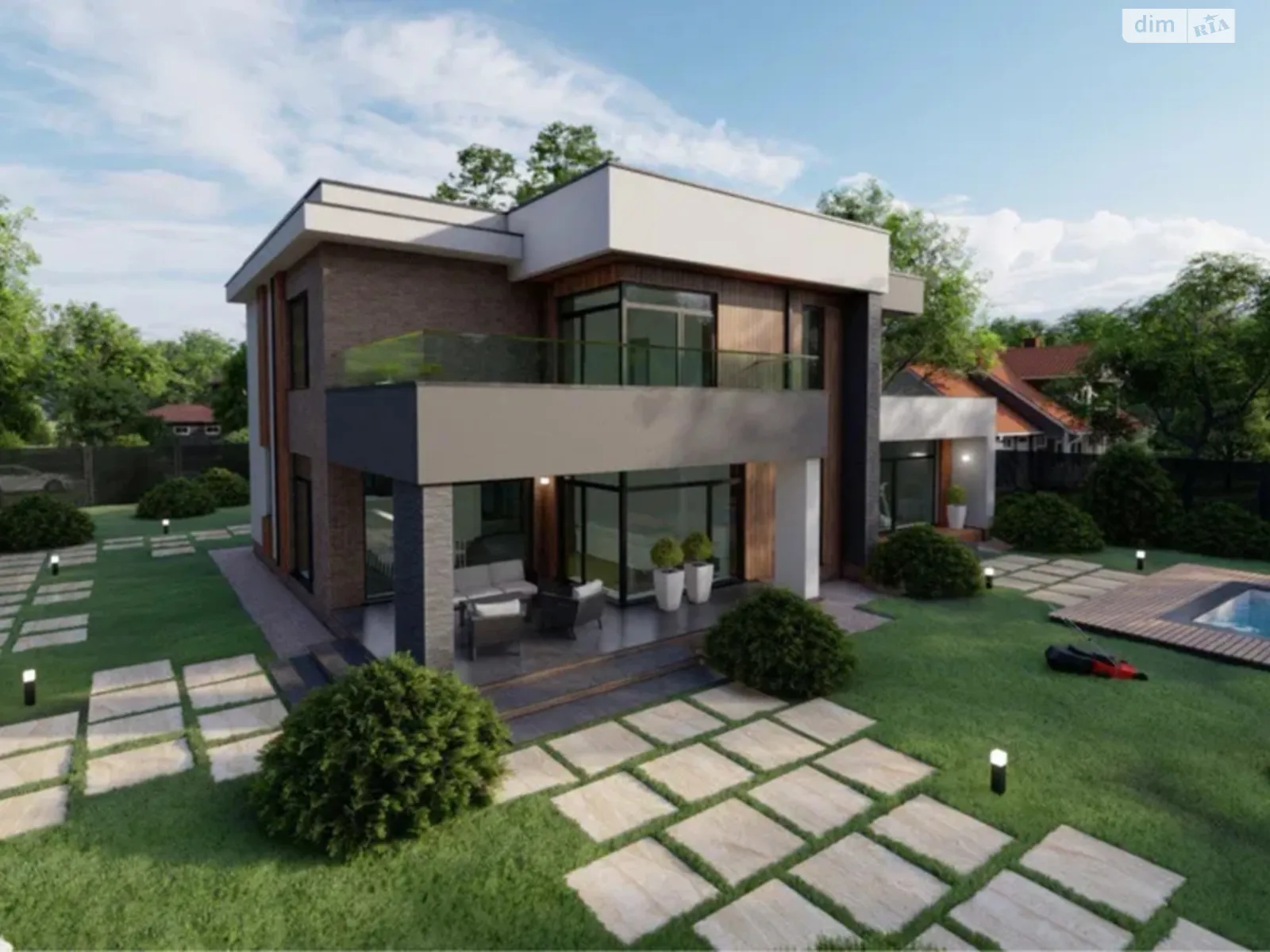 Продается дом на 2 этажа 298 кв. м с балконом, цена: 120000 $ - фото 1