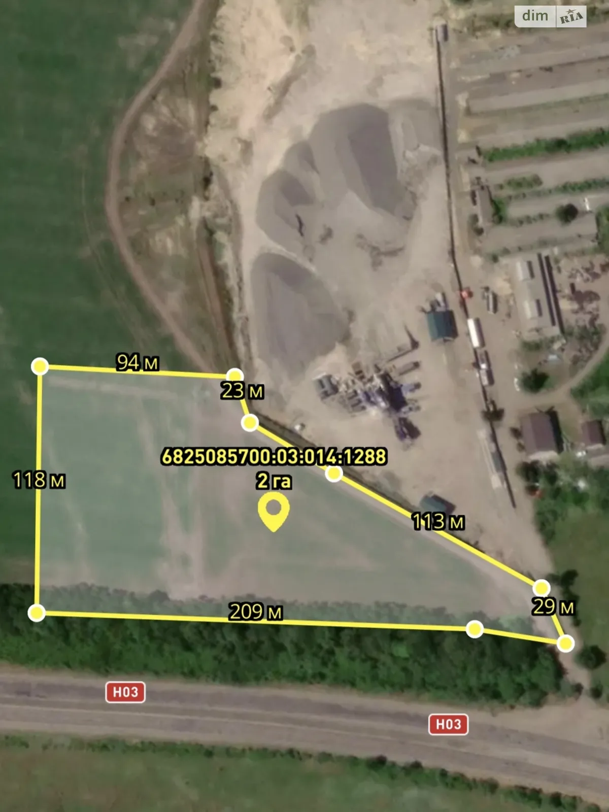 Продается земельный участок 2 соток в Хмельницкой области, цена: 73800 $ - фото 1