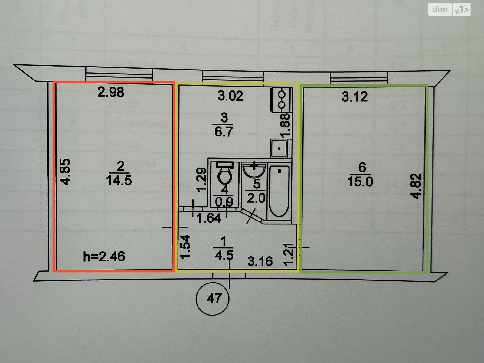 Продается комната 15 кв. м в Киеве, цена: 16170 $ - фото 1