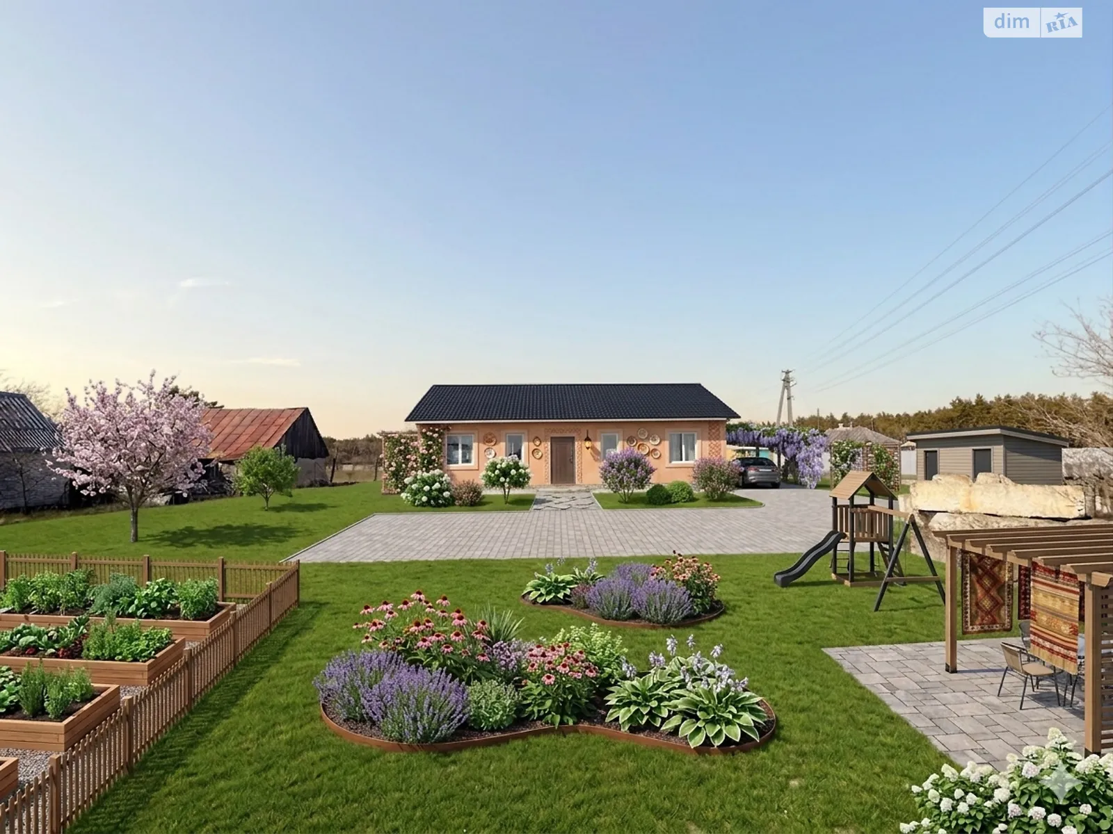 Продается одноэтажный дом 110 кв. м с баней/сауной, цена: 30000 $ - фото 1