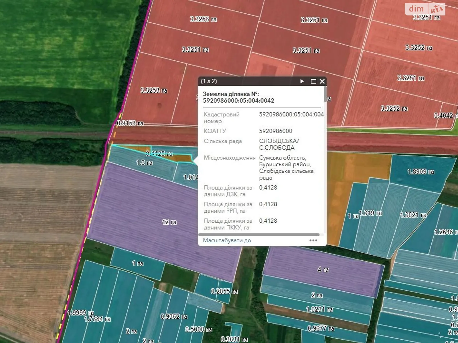 Сдается в аренду земельный участок 0.4128 соток в  области, цена: 1848 грн - фото 1