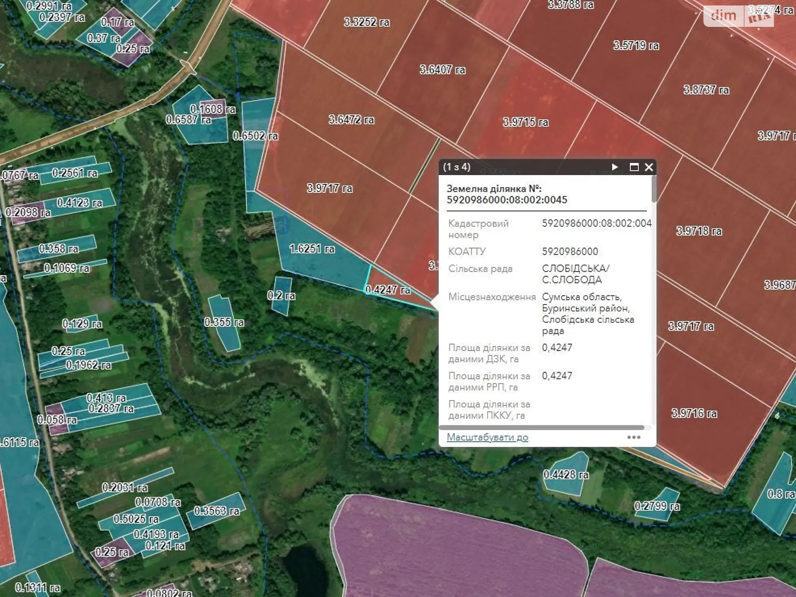 Сдается в аренду земельный участок 0.4247 соток в  области, цена: 1592 грн - фото 1