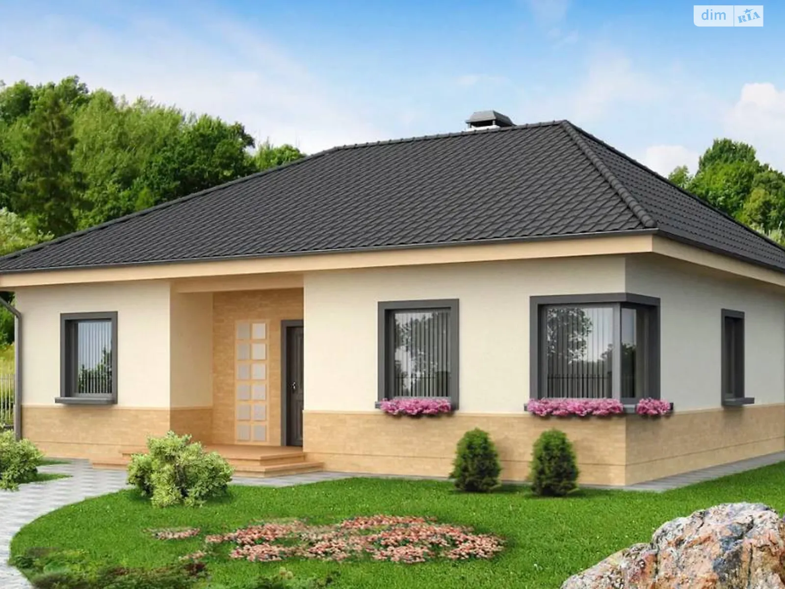 Продается одноэтажный дом 110.8 кв. м с мебелью, цена: 65000 $ - фото 1