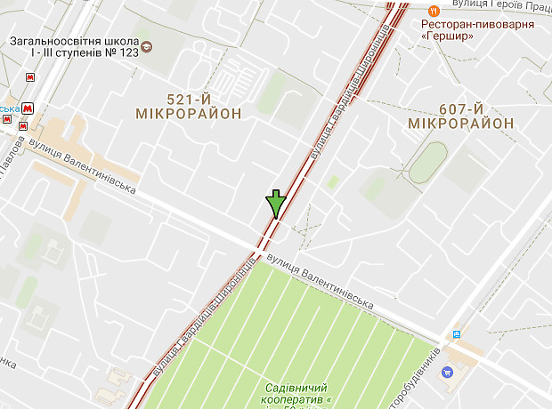 Карта северная салтовка харьков карта