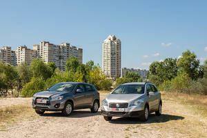 Тест-драйв Mitsubishi ASX и Suzuki New SX4