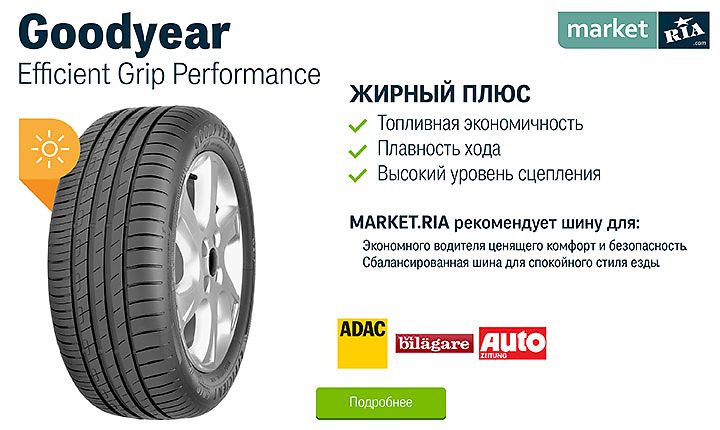 Goodyear EfficientGrip Performance