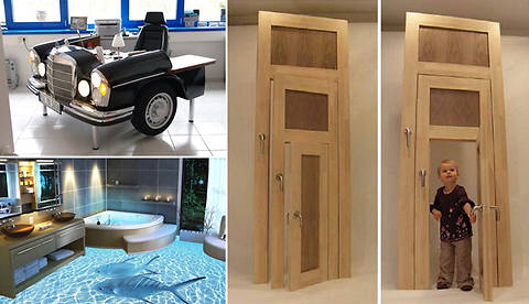 Создаем необычный интерьер: ТОП-10 потрясающих идей! Создаем необычный интерьер: ТОП-10 потрясающих идей!