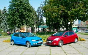 Тест-драйв Peugeot 208 и Volkswagen Polo