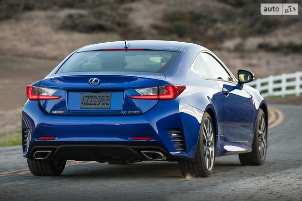 Обновленный Lexus RC получил новые моторы