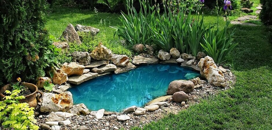 декоративный бассейн для сада