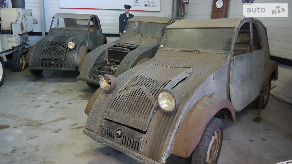 Three Citroen 2CV Prototypes