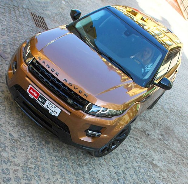 РўРµСЃС‚-РґСЂР°Р№РІ Range Rover Evoque