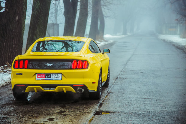 Ford Mustang 2015 тест-драйв