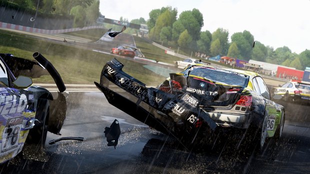 Project CARS car accident