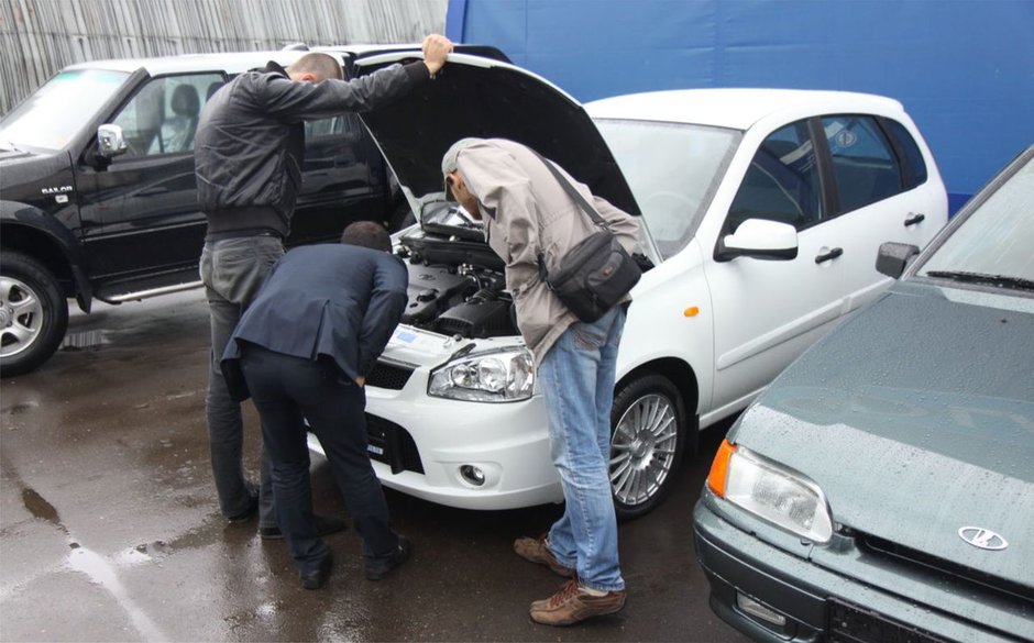 Встреча с покупателем авто