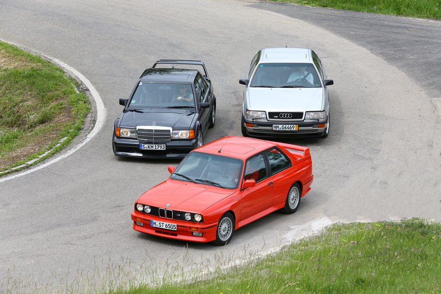 Audi, BMW, Mercedes