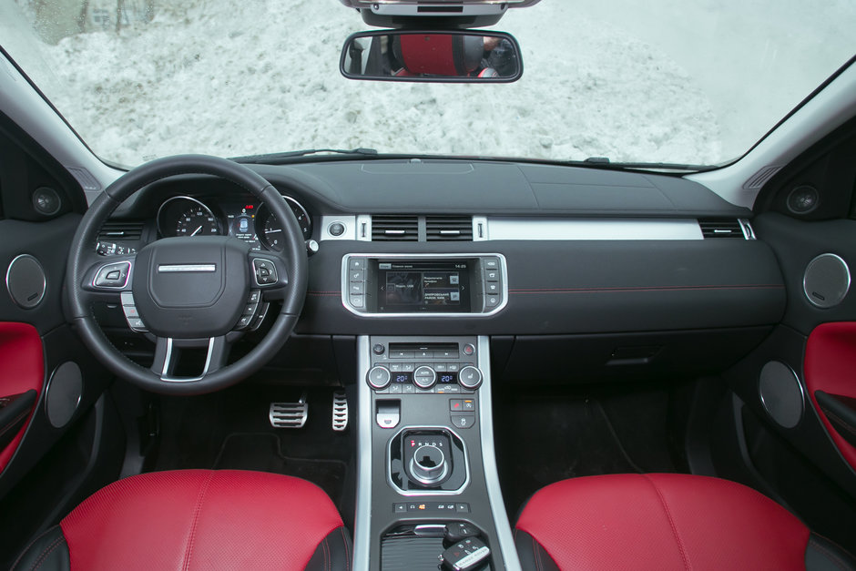 Салон Range Rover Evoque Салон Range Rover Evoque