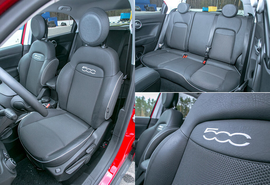 Салон Fiat 500X Салон Fiat 500X