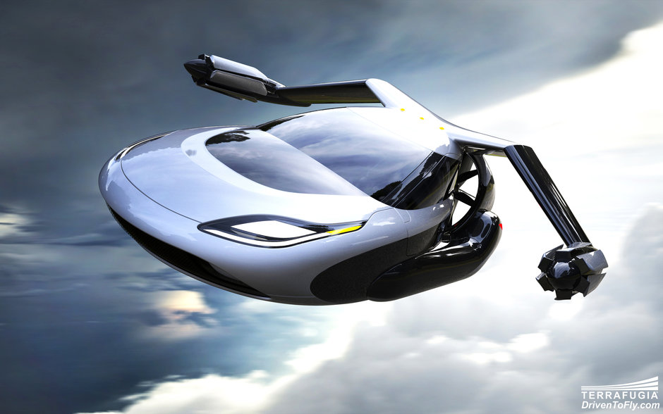 летающий автомобиль фото