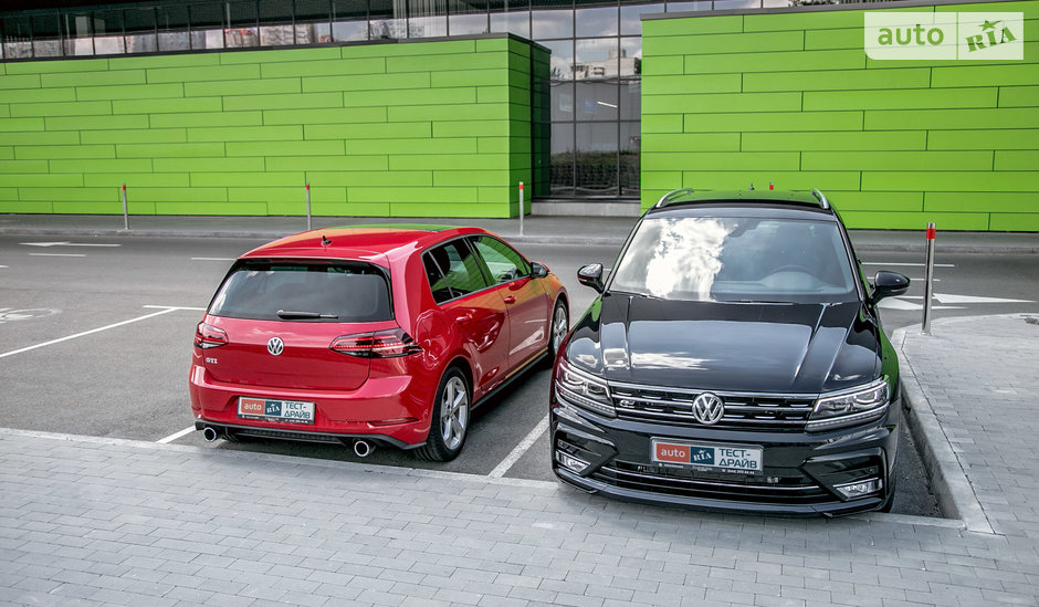 VW Golf + Tiguan