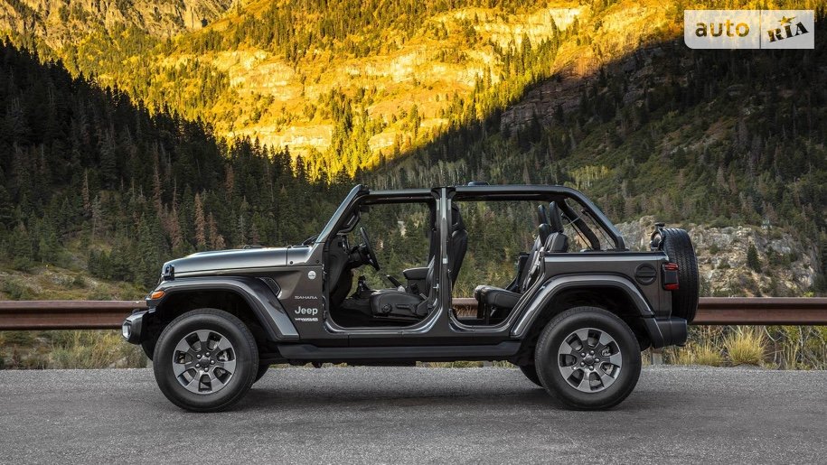 новый Jeep Wrangler