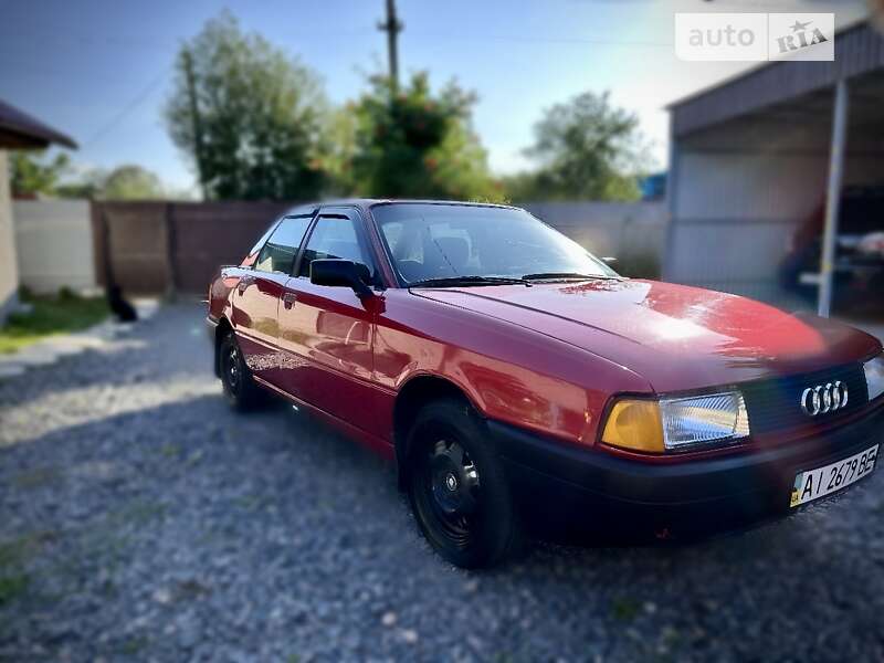 Audi 80 B3 1.8 S тех. характеристика