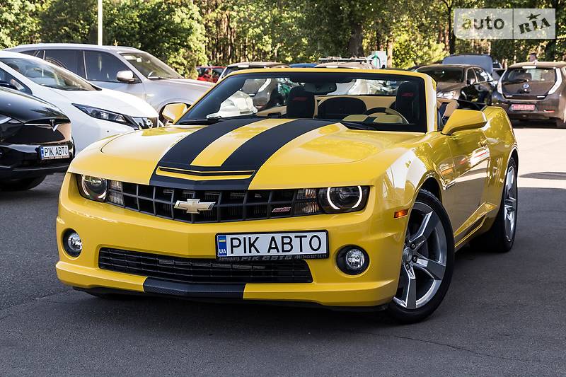 Auto Ria Prodam Shevrole Kamaro 2011 Benzin 6 2 Kabriolet Bu V Kieve Cena 56500