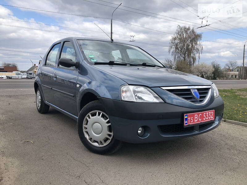 Dacia Logan Не Крашена!!! 2007