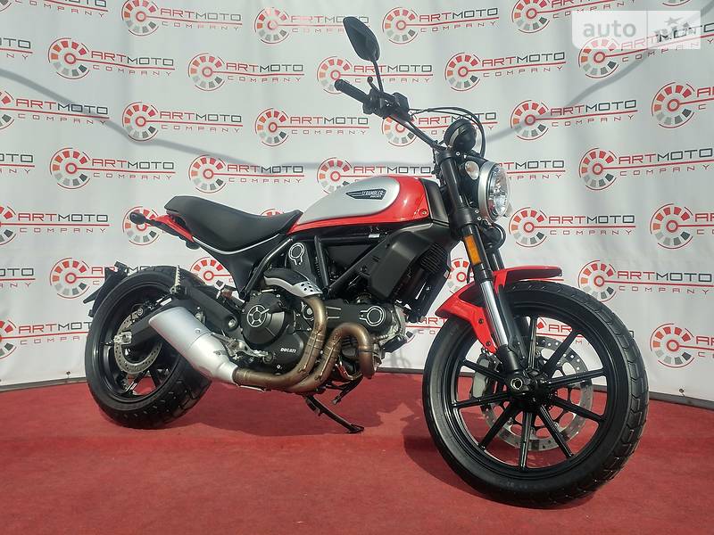 Autoria продам дукати скрамблер 2017 бензин 800 мотоцикл классик