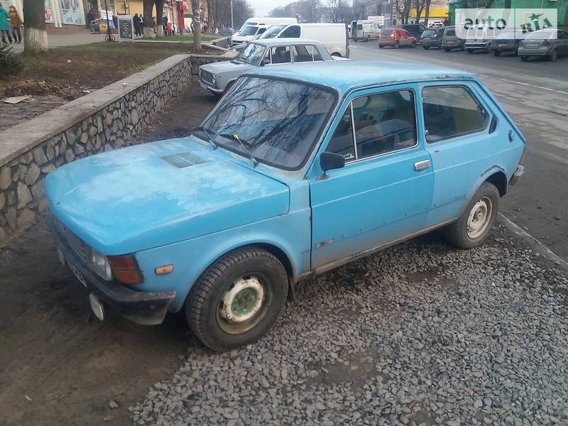 fiat 127 1988 характеристики fiat 127 1988 характеристики