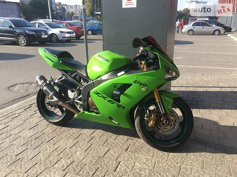 kawasaki zx6r 636 2004