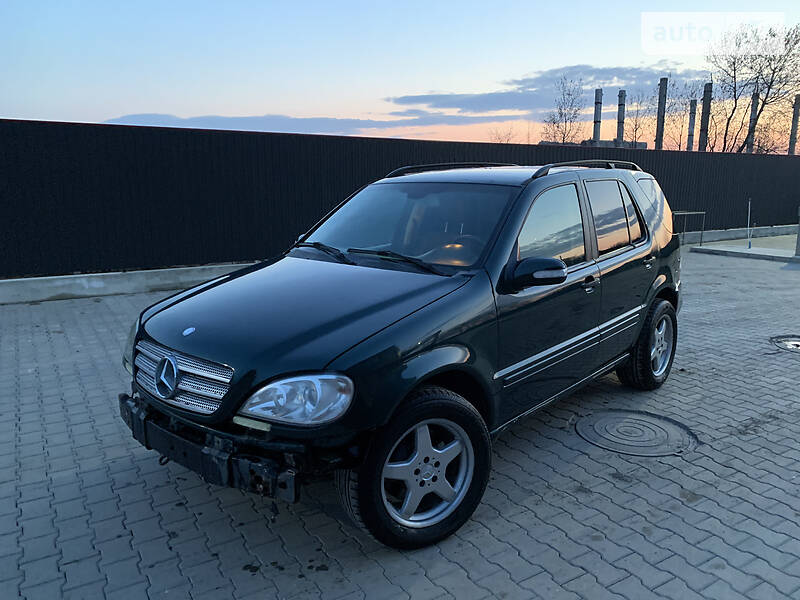 AUTO.RIA – Продам Mercedes-Benz ML 270 2004 дизель 2.7 позашляховик / кроссовер бу у Бучачі, ціна 2800 $