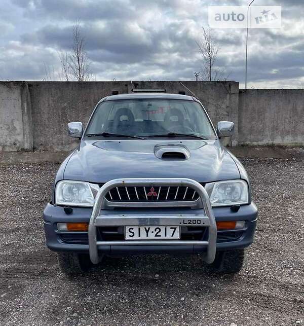 AUTO.RIA – Продам Мітсубісі Л 200 2000 дизель 2.5 пікап бу у Львові ...